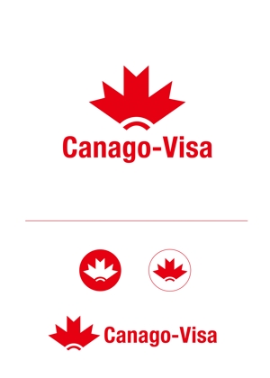 RYUNOHIGE (yamamoto19761029)さんのシンプルなロゴが得意な方：「Canago-Visa」の「ピクチャーロゴ」「抽象ロゴ」募集 への提案