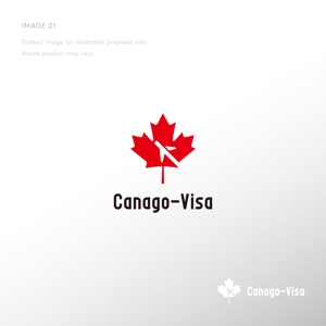 doremi (doremidesign)さんのシンプルなロゴが得意な方：「Canago-Visa」の「ピクチャーロゴ」「抽象ロゴ」募集 への提案