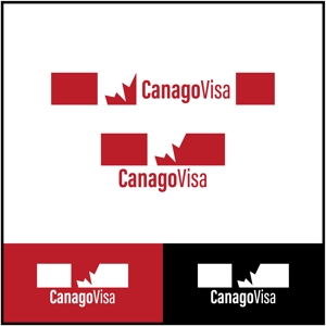 masashige.2101 (masashige2101)さんのシンプルなロゴが得意な方：「Canago-Visa」の「ピクチャーロゴ」「抽象ロゴ」募集 への提案