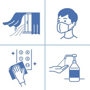 犬尻人 (komekami2000)さんのコロナ対策説明用 ピクトグラム風のイラスト（全国の観光施設に無償提供！）への提案