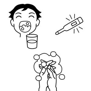 鈴丸 (suzumarushouten)さんのコロナ対策説明用 ピクトグラム風のイラスト（全国の観光施設に無償提供！）への提案