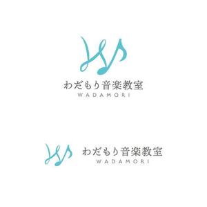 otanda (otanda)さんの音楽教室「わだもり音楽教室」のロゴへの提案