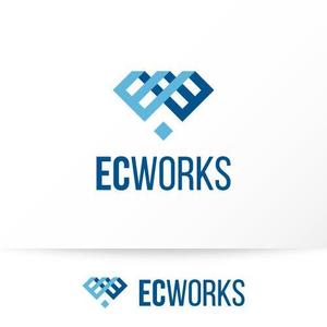 カタチデザイン (katachidesign)さんのモールデザイン＆運営サポート「EC WORKS」のロゴへの提案