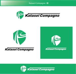 FISHERMAN (FISHERMAN)さんのサイクリングチーム  「Katasei Compagno」の　ロゴへの提案