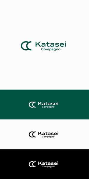 designdesign (designdesign)さんのサイクリングチーム  「Katasei Compagno」の　ロゴへの提案
