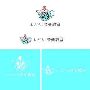 小町 (mira_002)さんの音楽教室「わだもり音楽教室」のロゴへの提案
