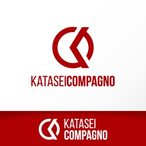 カタチデザイン (katachidesign)さんのサイクリングチーム  「Katasei Compagno」の　ロゴへの提案