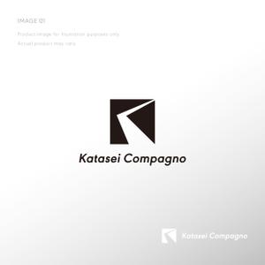 doremi (doremidesign)さんのサイクリングチーム  「Katasei Compagno」の　ロゴへの提案