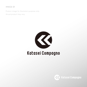 doremi (doremidesign)さんのサイクリングチーム  「Katasei Compagno」の　ロゴへの提案