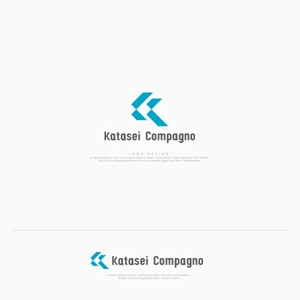 conii.Design (conii88)さんのサイクリングチーム  「Katasei Compagno」の　ロゴへの提案