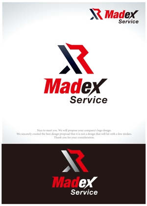 RYUNOHIGE (yamamoto19761029)さんの運送会社Madex Service（マデックスサービス）のロゴへの提案