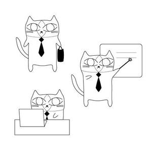 t.iw (T-iw)さんの猫のイラスト3種類 募集への提案