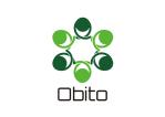 tora (tora_09)さんのヘルスケアの「輪」をリアルとオンライン両面から広げる企業「株式会社Obito」のロゴへの提案