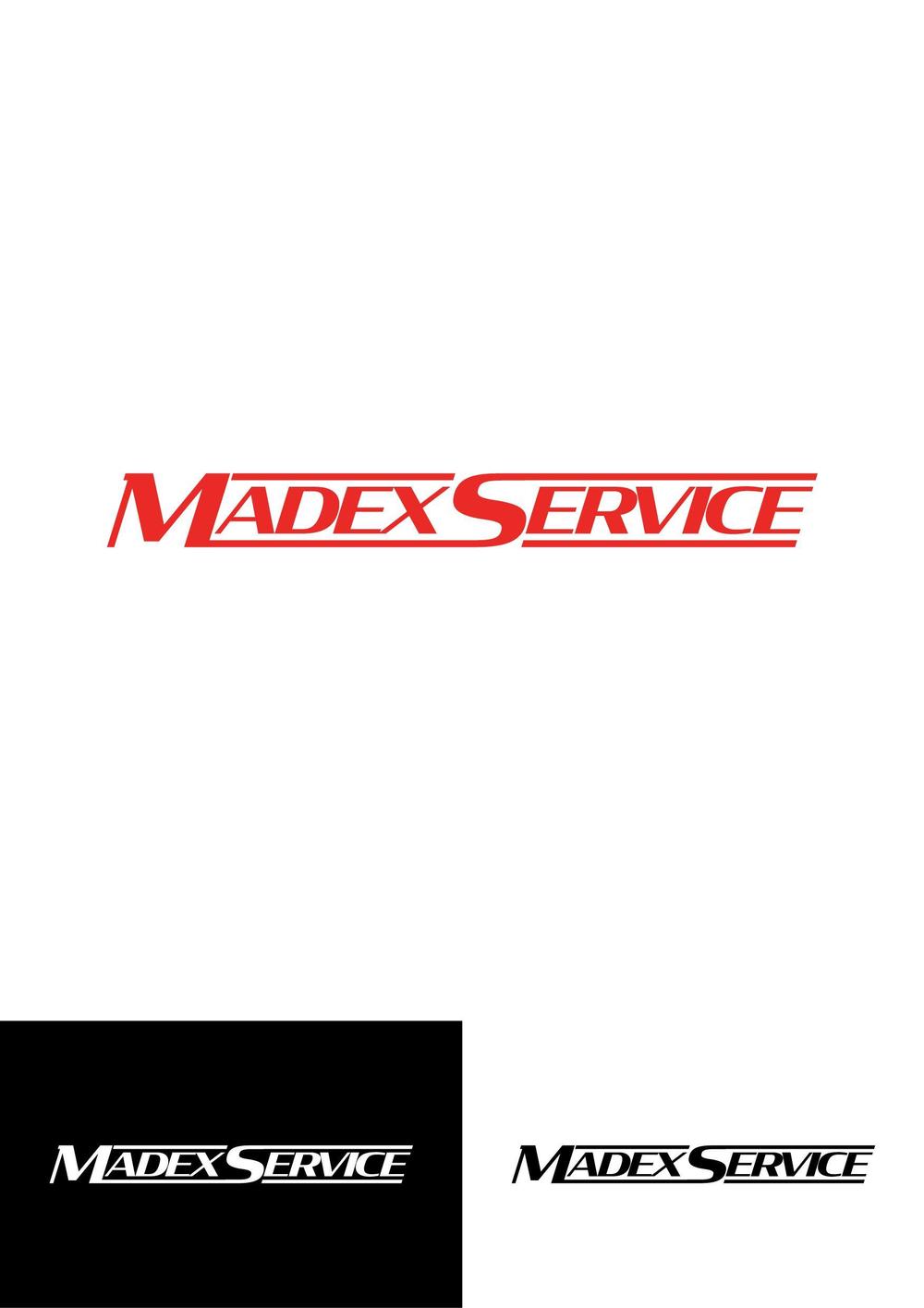 運送会社Madex Service（マデックスサービス）のロゴ