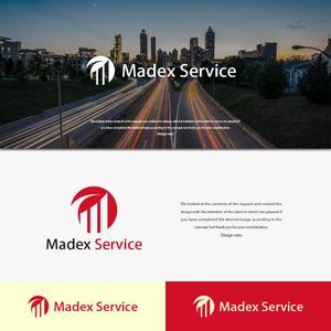 design vero (VERO)さんの運送会社Madex Service（マデックスサービス）のロゴへの提案