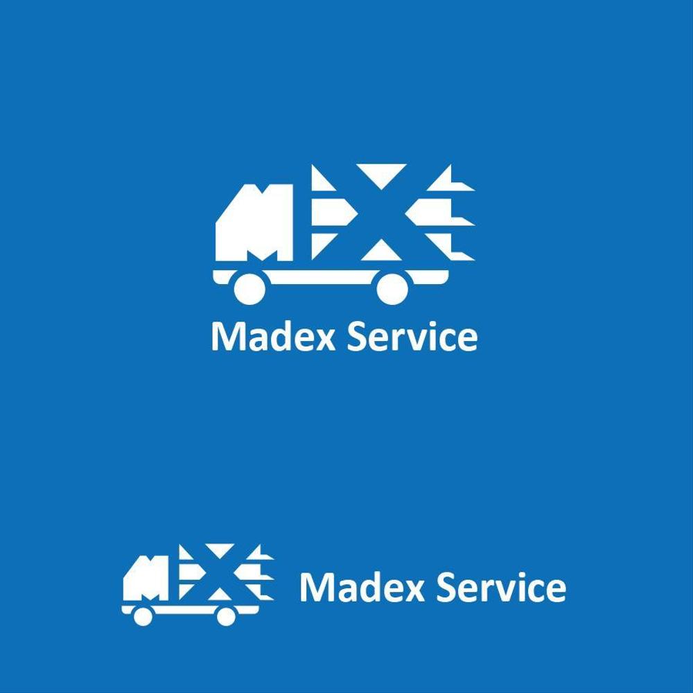 運送会社Madex Service（マデックスサービス）のロゴ