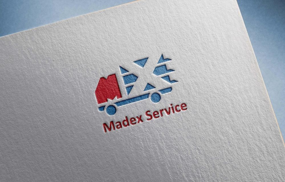 運送会社Madex Service（マデックスサービス）のロゴ