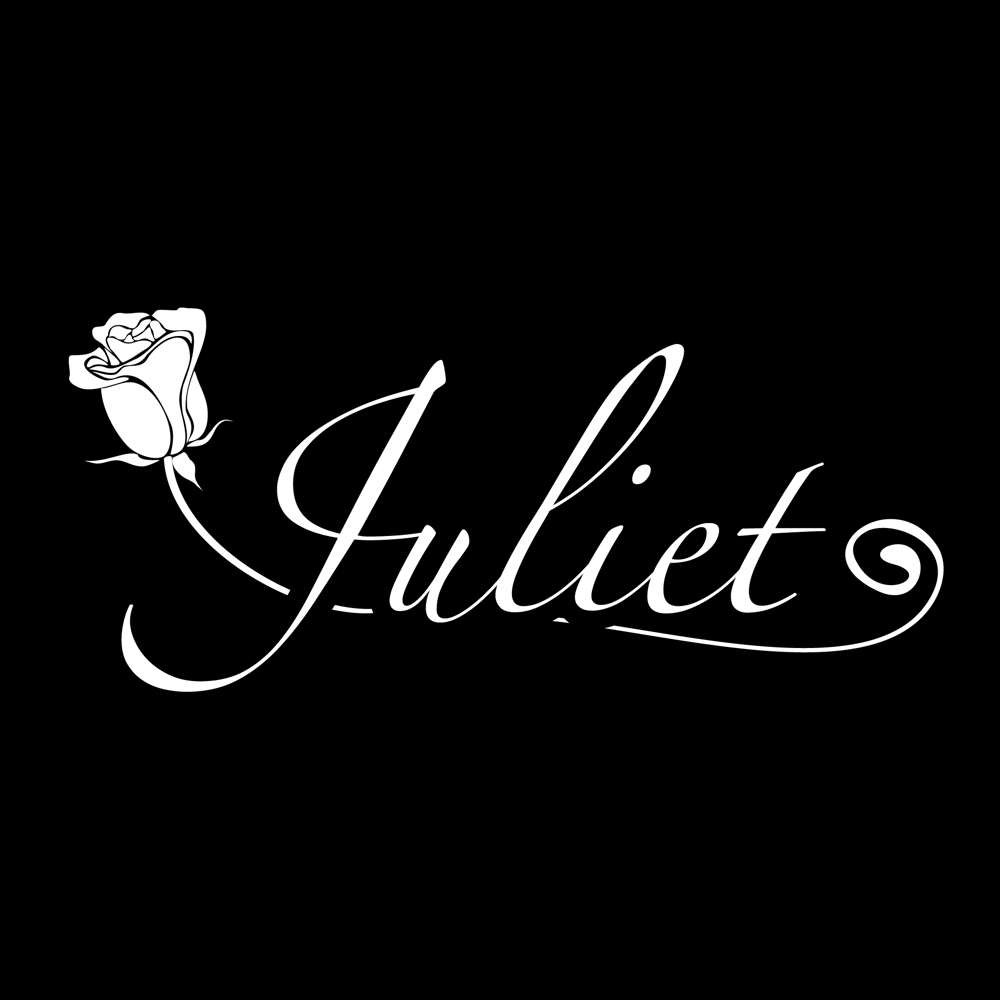 「Juliet」のロゴ作成