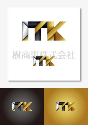 design_faro (design_faro)さんの白と黒と金の３色使い、ITKの３文字をベースにしたロゴ　への提案