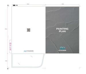 masunaga_net (masunaga_net)さんの有限会社　協伸のプランニングシート用ホルダーの表紙、裏表紙のデザインへの提案