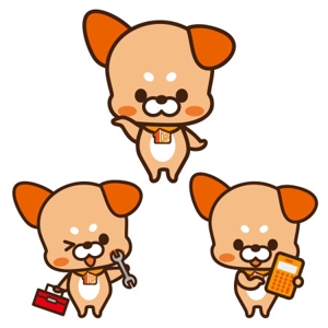 CHIHUAHUA BASE (tae1182)さんの犬のキャラクターデザインへの提案