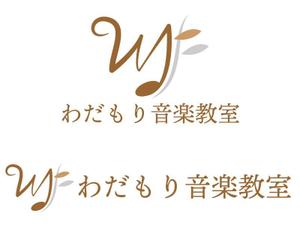 tomokichi ()さんの音楽教室「わだもり音楽教室」のロゴへの提案