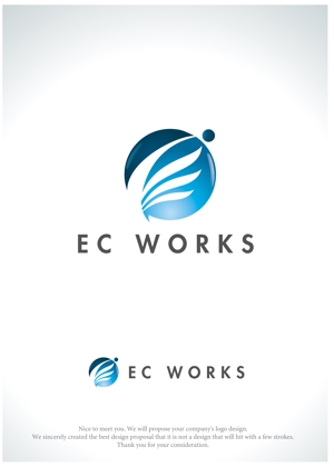 RYUNOHIGE (yamamoto19761029)さんのモールデザイン＆運営サポート「EC WORKS」のロゴへの提案