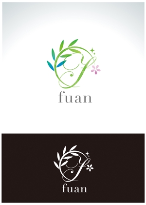 RYUNOHIGE (yamamoto19761029)さんの美容整体サロン「fuan」のロゴへの提案