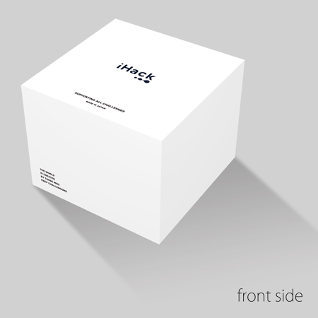 gem's company (gemscompany)さんのビジネスリーダー向けパーソナライズドサプリメント「iHack」の配送箱デザインへの提案