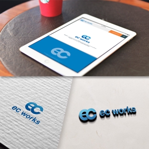 conii.Design (conii88)さんのモールデザイン＆運営サポート「EC WORKS」のロゴへの提案