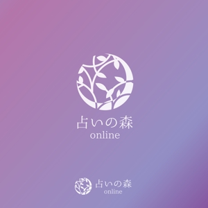 mavshine (mavshine)さんの占いサイト「占いの森 online」のロゴへの提案