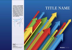 cimadesign (cima-design)さんの【複数当選】2つ折りパンフレット（A4仕上がり・両面）のテンプレートデザインへの提案