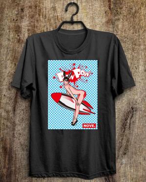 STUDIO ZEAK  (omoidefz750)さんのアメコミ風　Tシャツデザインへの提案