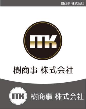 CF-Design (kuma-boo)さんの白と黒と金の３色使い、ITKの３文字をベースにしたロゴ　への提案