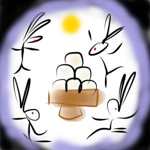 藤城雅彦 (grabmasa)さんのお寺の天井絵イラストへの提案
