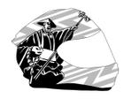 Yusuke (YuyuYusuke)さんのオリジナルヘルメット用　弘法大師　イラストへの提案