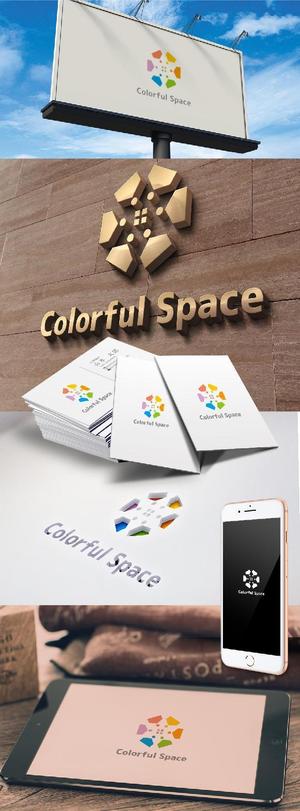 k_31 (katsu31)さんの宿泊施設やシェアスペースの運営会社「株式会社Colorful Space」のロゴ作成への提案