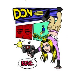 n_kawae (n_kawae)さんのアメコミ風　Tシャツデザインへの提案