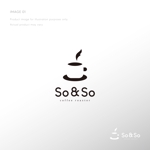doremi (doremidesign)さんのcoffee roaster "So & So"のショップロゴの作成への提案
