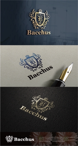 drkigawa (drkigawa)さんの「Bacchus株式会社」のロゴデザインをお願いします。への提案