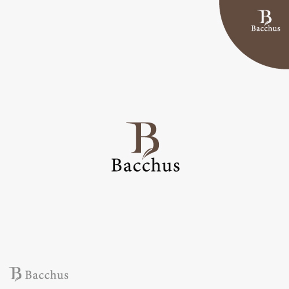 「Bacchus株式会社」のロゴデザインをお願いします。