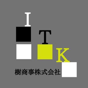 hoshino_asahi (awr97296)さんの白と黒と金の３色使い、ITKの３文字をベースにしたロゴ　への提案