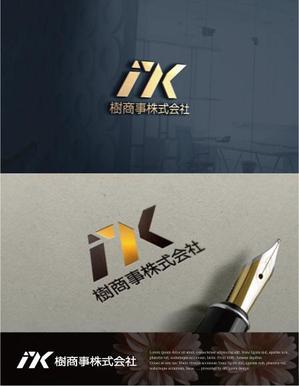 drkigawa (drkigawa)さんの白と黒と金の３色使い、ITKの３文字をベースにしたロゴ　への提案
