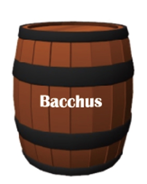 creative1 (AkihikoMiyamoto)さんの「Bacchus株式会社」のロゴデザインをお願いします。への提案