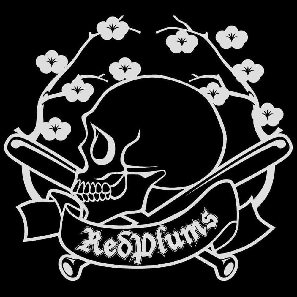 草野球チーム「RedPlums」のロゴ作成