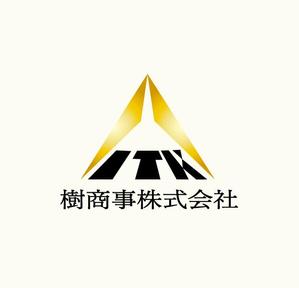 K STUDIO (WildWing)さんの白と黒と金の３色使い、ITKの３文字をベースにしたロゴ　への提案