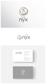 ainogin (ainogin)さんの新規高級「CLUB　Nyx」ロゴデザインの募集への提案