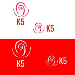小町 (mira_002)さんのアパレルブランド「K5」のロゴへの提案