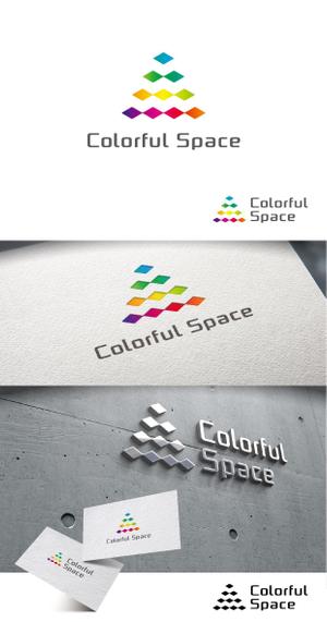 taka design (taka_design)さんの宿泊施設やシェアスペースの運営会社「株式会社Colorful Space」のロゴ作成への提案