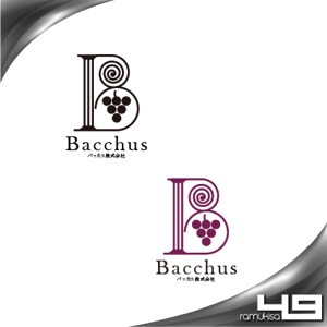 sakitakataka (ramukisa_49)さんの「Bacchus株式会社」のロゴデザインをお願いします。への提案